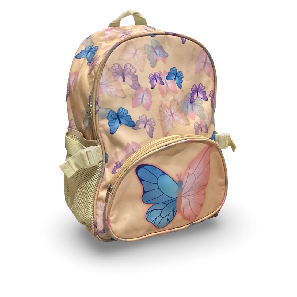 Butterfly Design School Backpack